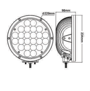 140WOverheadLightSpecification